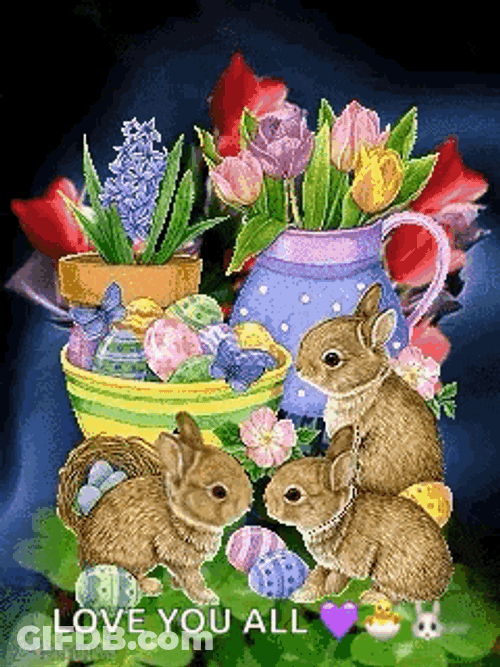 Happy Easter Easter Eggs GIF