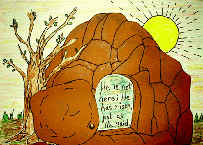 Happy Easter He Is Risen Meme GIF