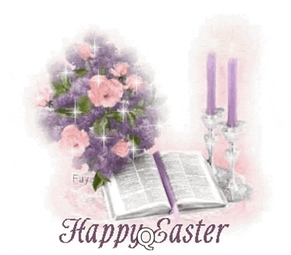 Happy Easter Sparkle GIF