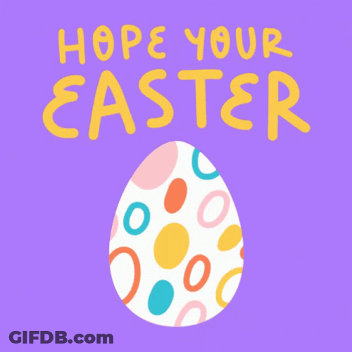 Happy Easter Sunday Hope Your Sunday Is Excellent GIF