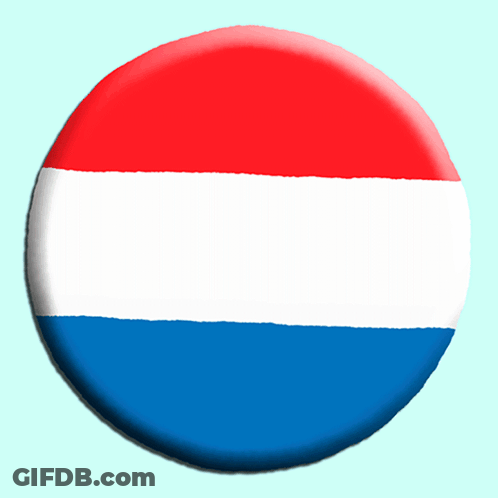 Happy Election Day Button GIF