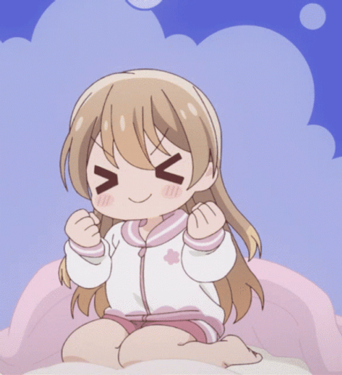 Happy Excited Koharu Minagi Anime GIF