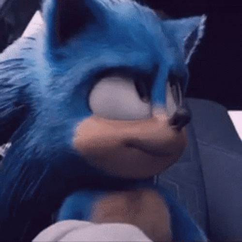 Happy Excited Sonic GIF