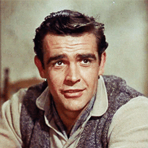 Happy Face Sean Connery GIF