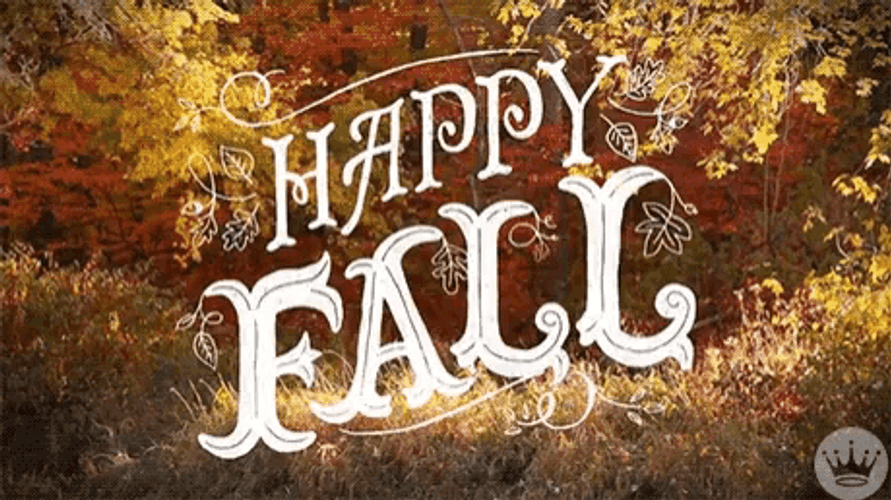 Happy Fall Artistic GIF