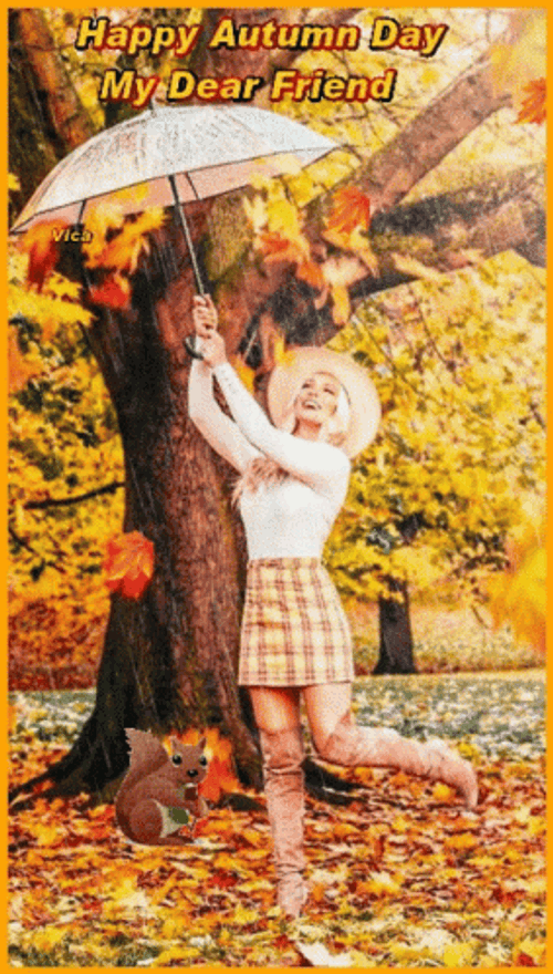 Happy Fall Saturday Autumn Day GIF