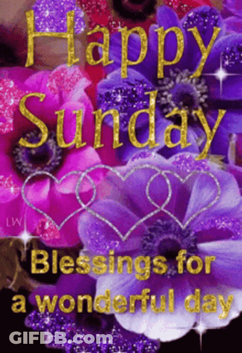 Happy Fall Sunday Blessing For Wonderful Day GIF
