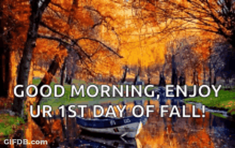 Happy Fall Sunday Enjoy First Day Of Fall GIF