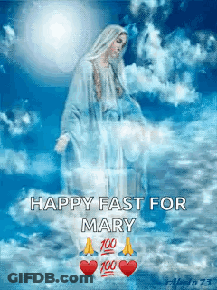 Happy Fast For Mary GIF