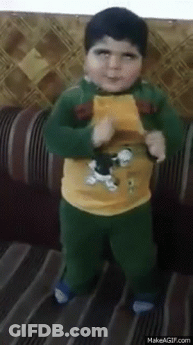 Happy Fat GIF