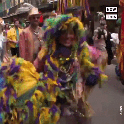Happy Fat Tuesday Kings Cake GIF