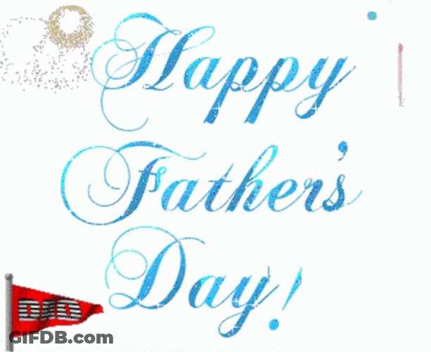 Happy Fathers Day Brother Dad Flag Fireworks Awesome GIF
