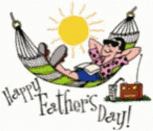 Happy Fathers Day Brother Hammock Sunshine Radio Chill GIF