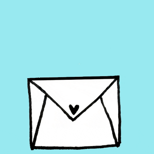 Happy Fathers Day Cartoon Letter Envelope GIF