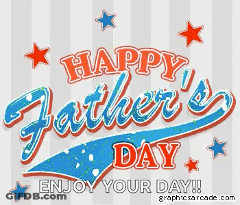 Happy Fathers Day Greeting Card GIF