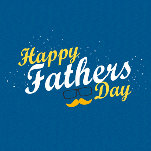 Happy Fathers Day Motion Greeting GIF