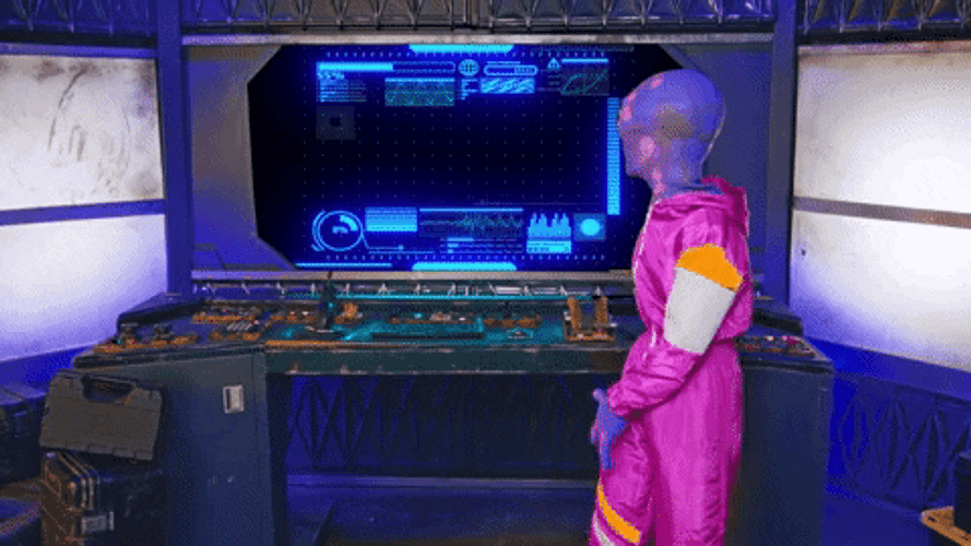 Happy February In Alien Screen GIF