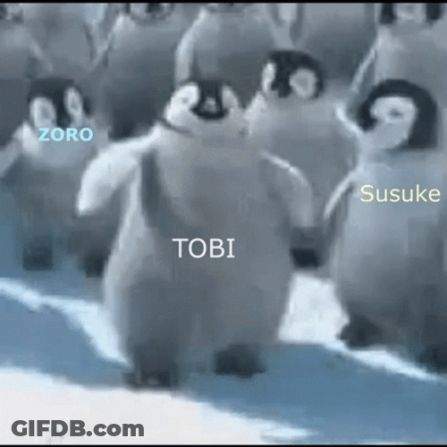 Happy Feet Dancing Penguin Anime Meme GIF