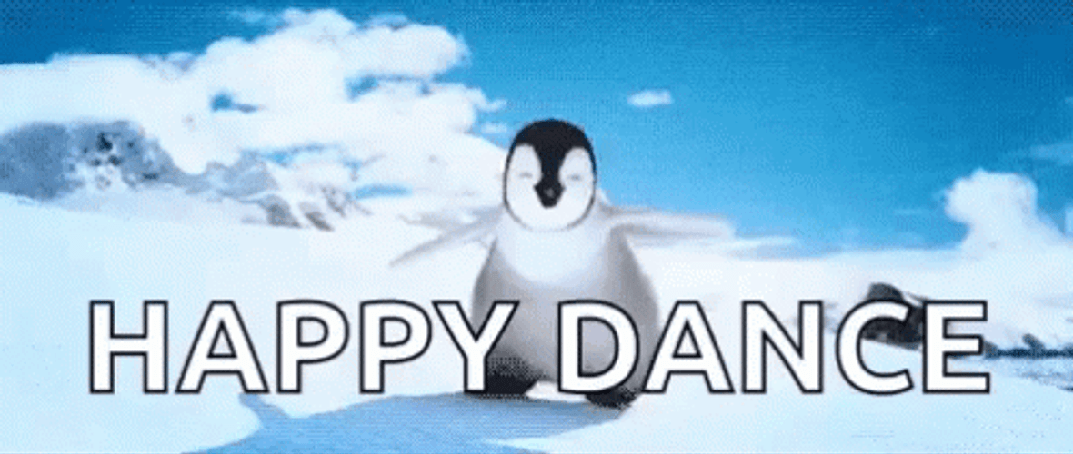 Happy Feet Happy Dance GIF