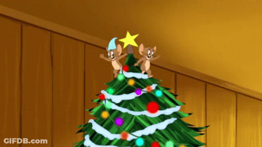 Happy Festivus Christmas Tree GIF