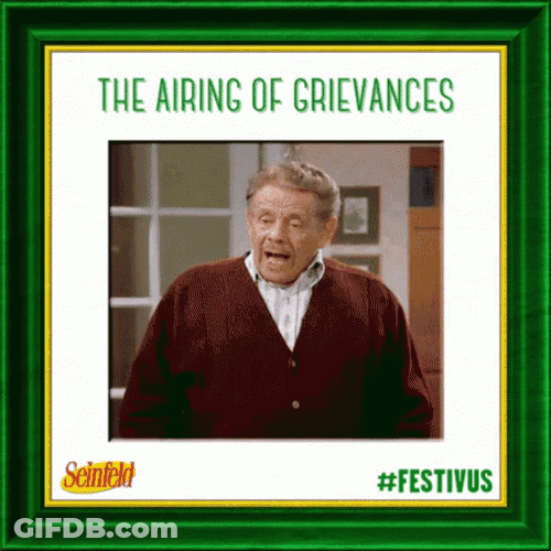 Happy Festivus Frank Costanza GIF