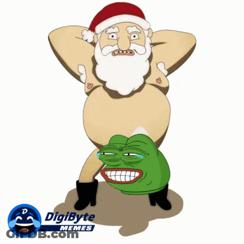 Happy Festivus Santa Dancing GIF