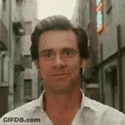 Happy First Day Jim Carrey Excited GIF