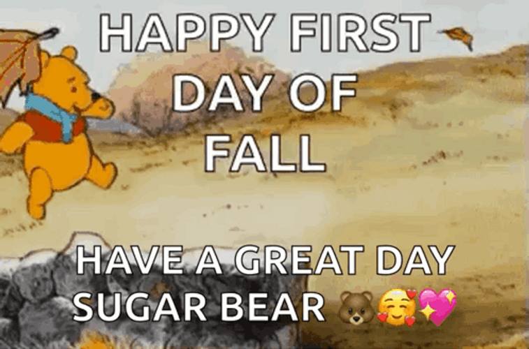 Happy First Day Of Fall GIF
