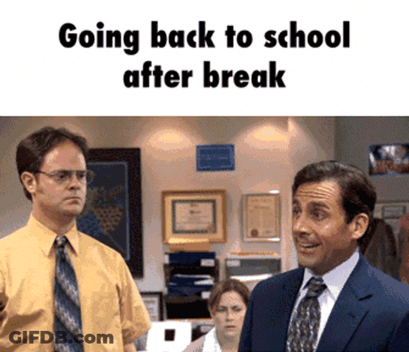 Happy First Day Of School The Office GIF