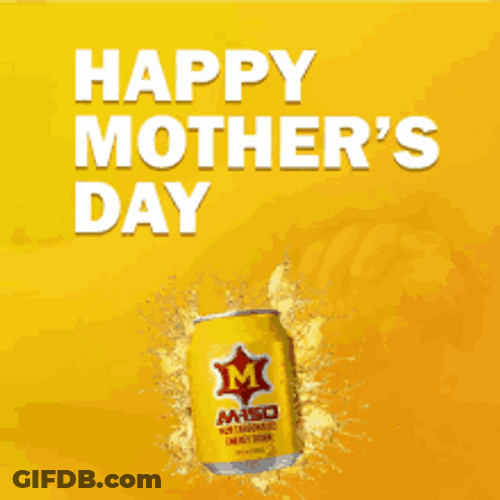 Happy First Mothers Day Drink Greetings GIF