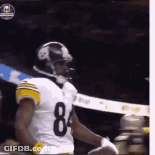 Happy Football Player Celebration Dance GIF