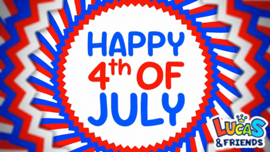 Happy Fourth From Lucas And Friend GIF