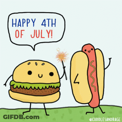 Happy Fourth Keep Your Buns Safe GIF