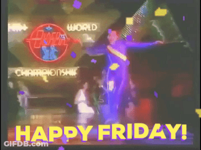 Happy Friday Dancing Competition GIF