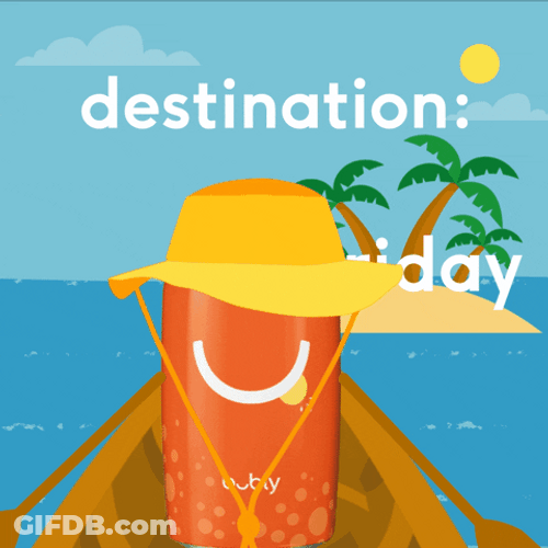Happy Friday Destination GIF