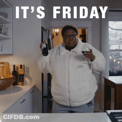 Happy Friday Drink Meme GIF