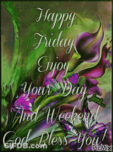 Happy Friday Enjoy Your Day GIF