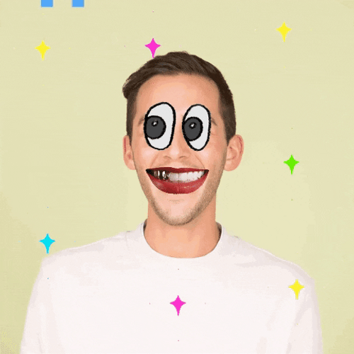 Happy Friday Funny Eyes Lips GIF