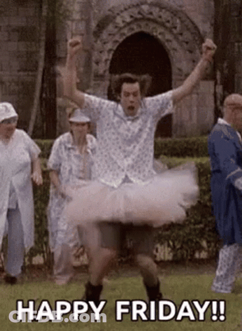 Happy Friday Funny Jim Carrey GIF