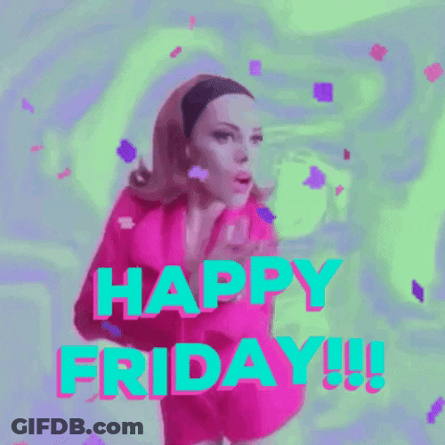Happy Friday Halloween Dancing Zumba Lady GIF