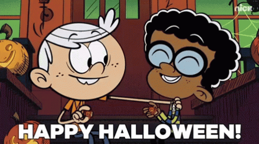 Happy Friday Halloween The Loud House GIF