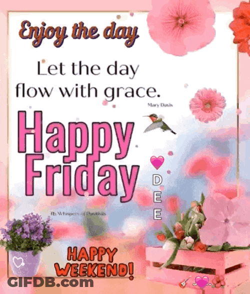 Happy Friday Happy Weekend GIF