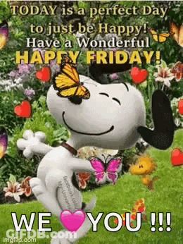 Happy Friday Have A Wonderful Day GIF