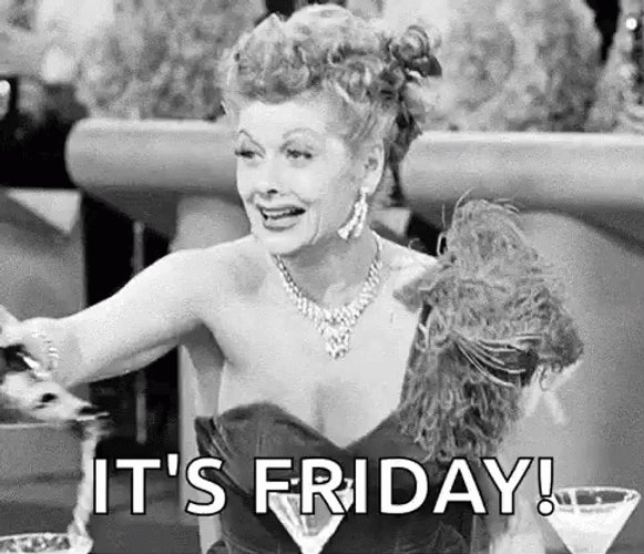 Happy Friday Lucille Ball GIF