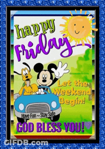 Happy Friday Mickey Mouse And Pluto GIF