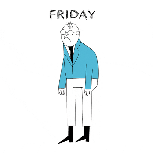 Happy Friday Party Vibe Reveal GIF