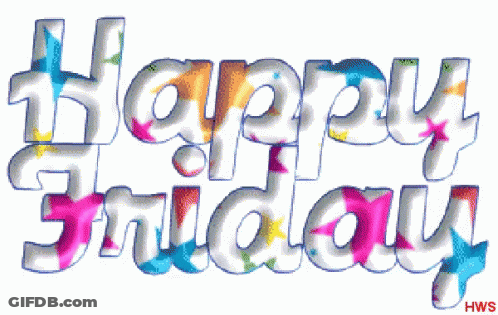 Happy Friday Sign GIF