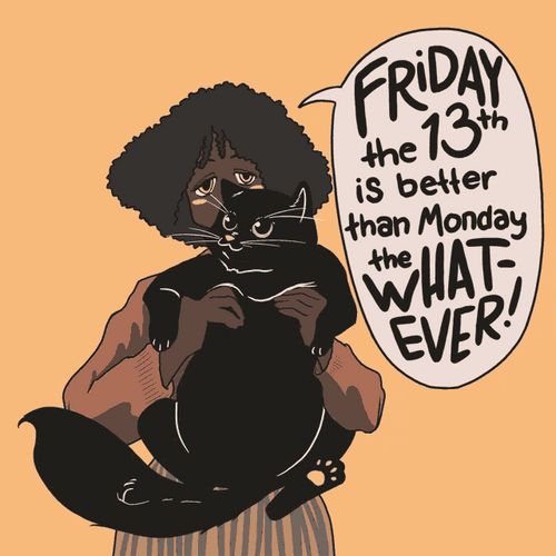 Happy Friday The 13Th Is Better That Monday GIF