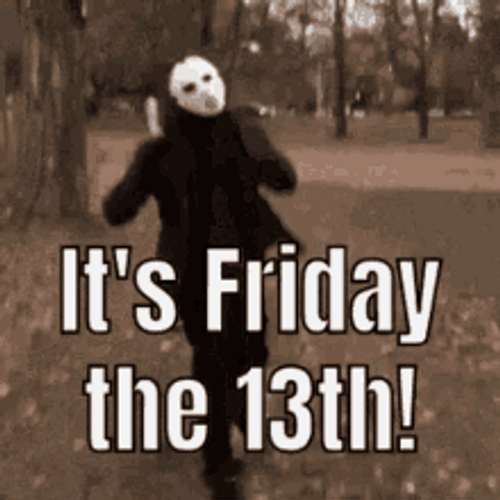 Happy Friday The 13Th Mask Guy Moving Dancing GIF