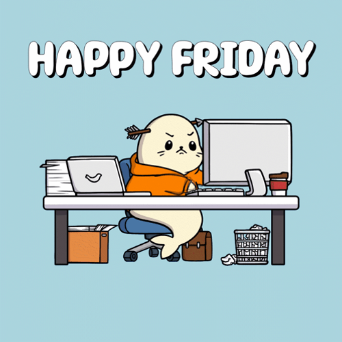 Happy Friday Work GIF